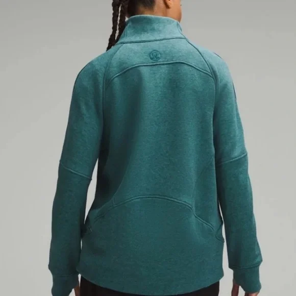 Lululemon Scuba Oversized Funnel-Neck Full Length PLUSH Sweatshirt - Picture 4 of 9